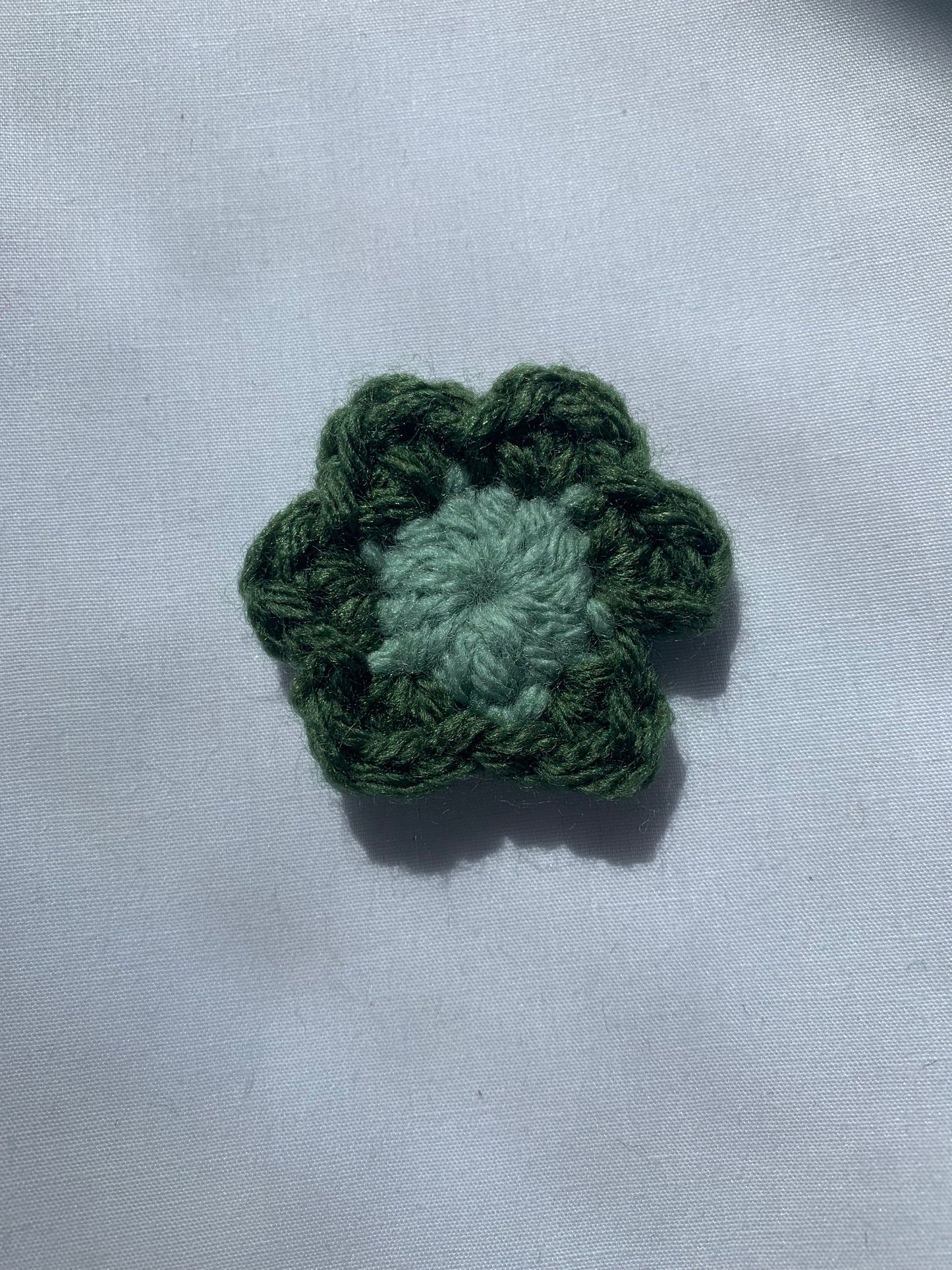 Crochet Flower Stickers