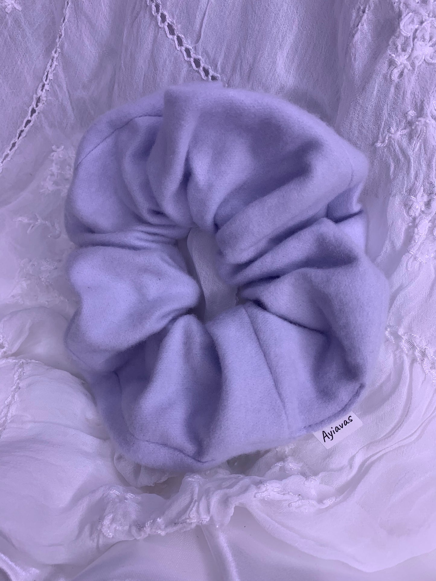 Light Lilac Jumbo Scrunchie