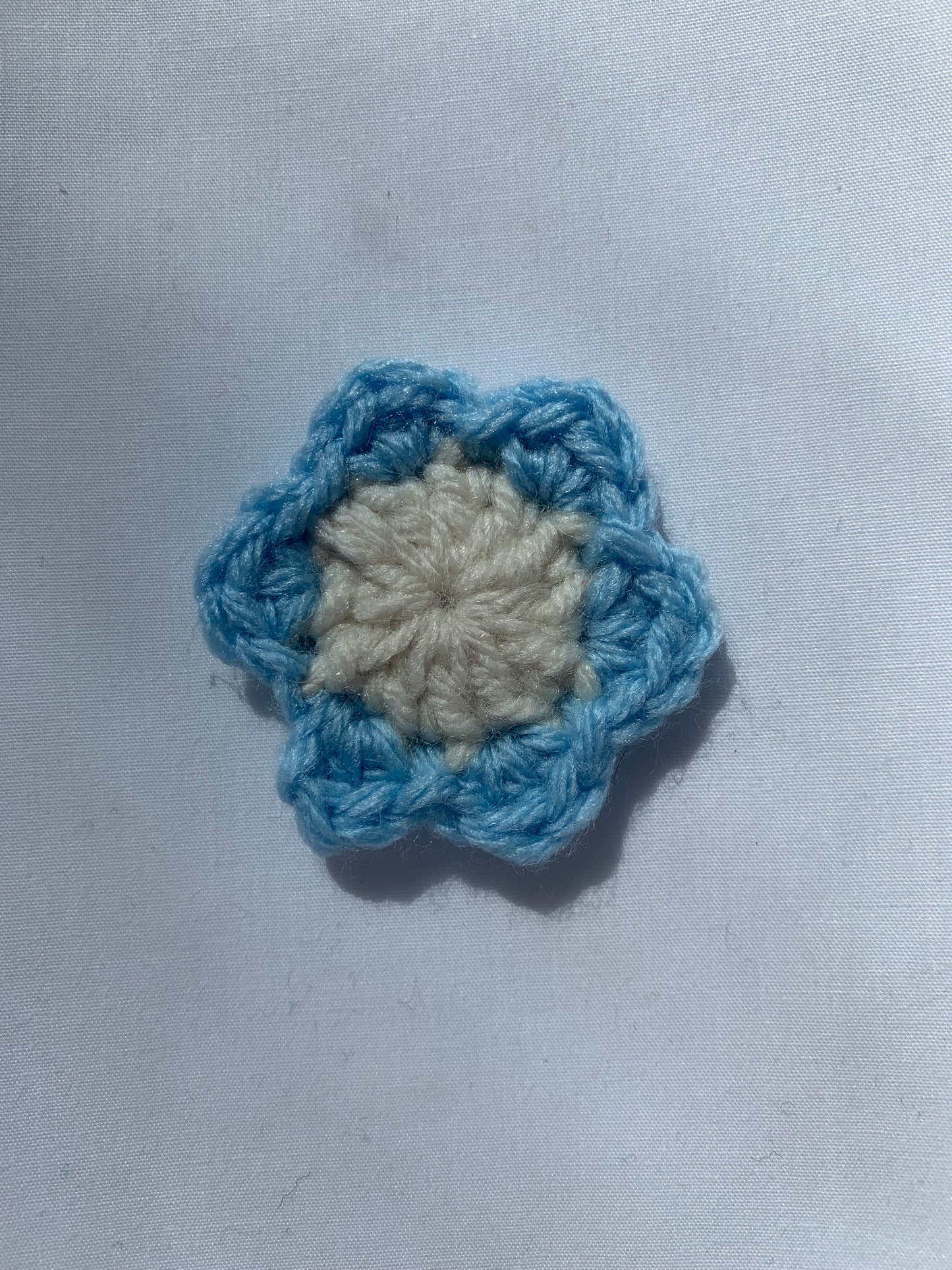 Crochet Flower Stickers