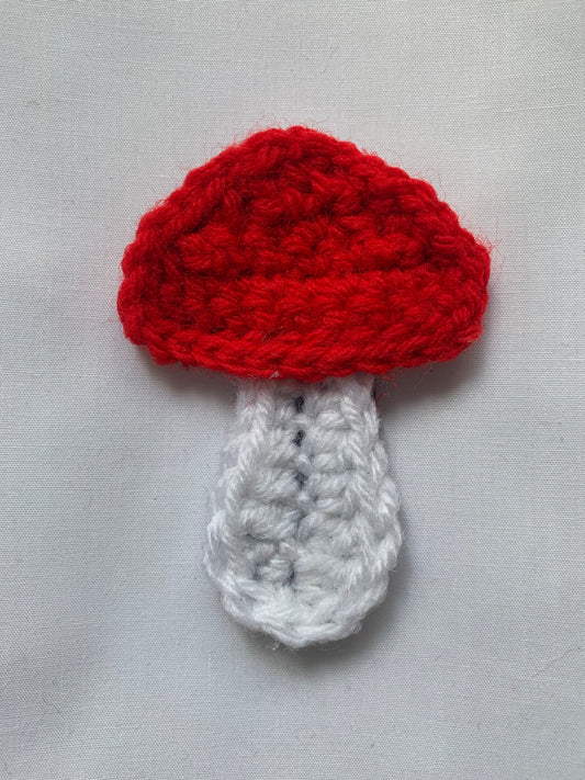 Crochet Mushroom Sticker (Single)