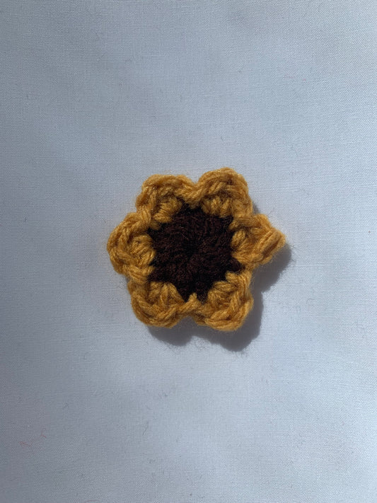 Crochet Flower Stickers