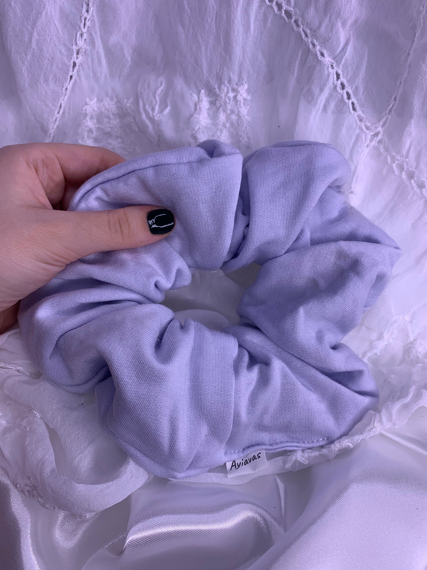 Light Lilac Jumbo Scrunchie