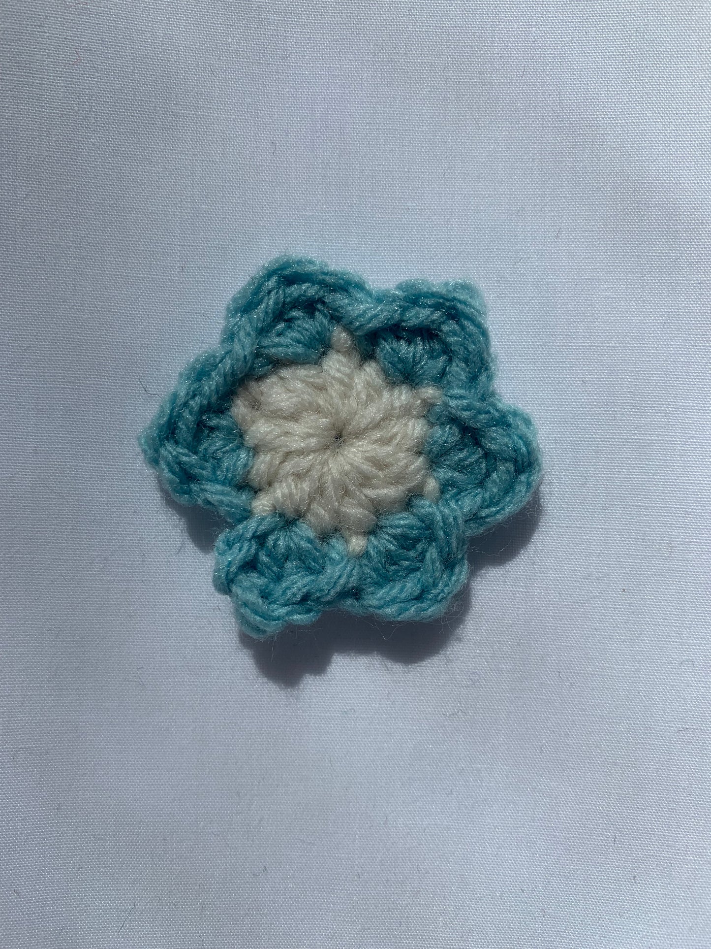 Crochet Flower Stickers