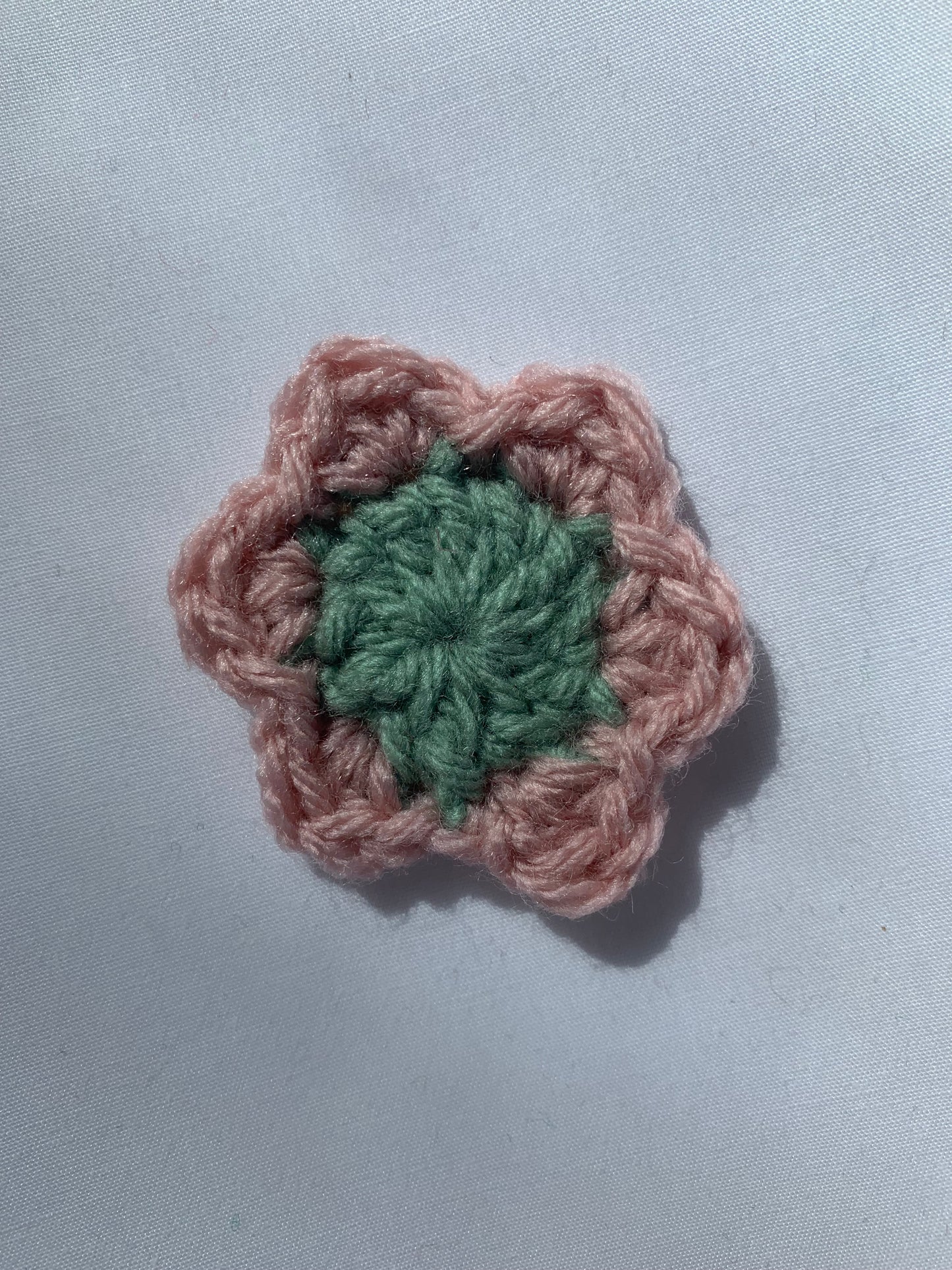 Crochet Flower Stickers