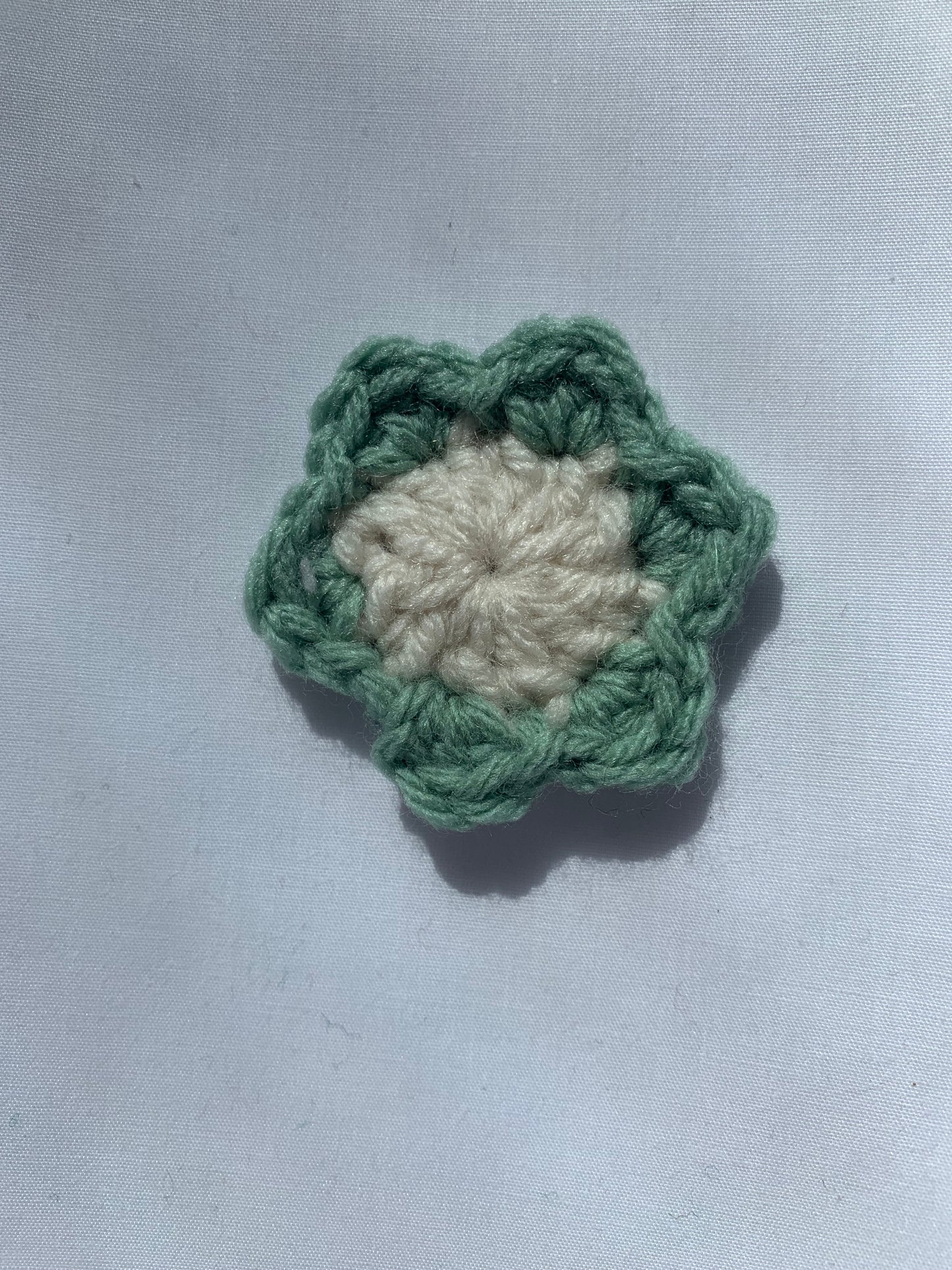 Crochet Flower Stickers