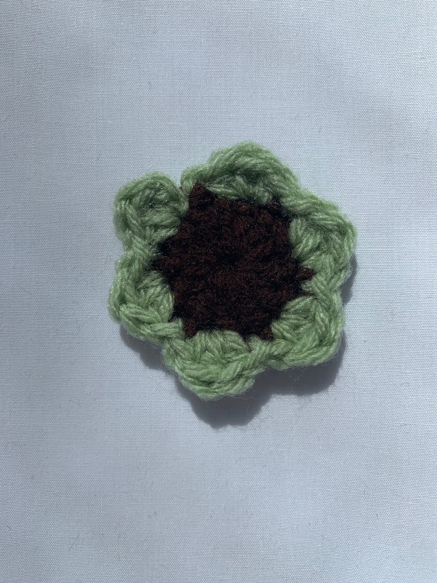 Crochet Flower Stickers