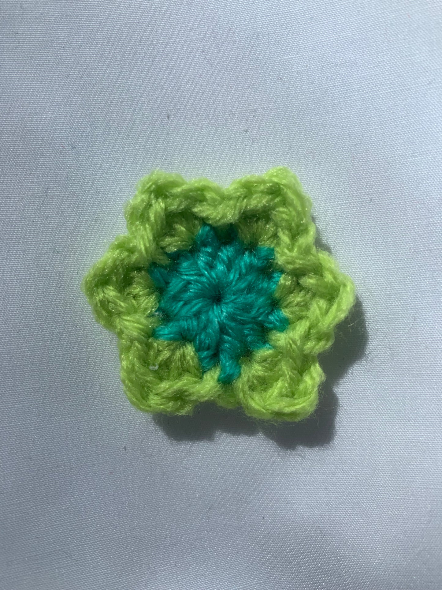 Crochet Flower Stickers