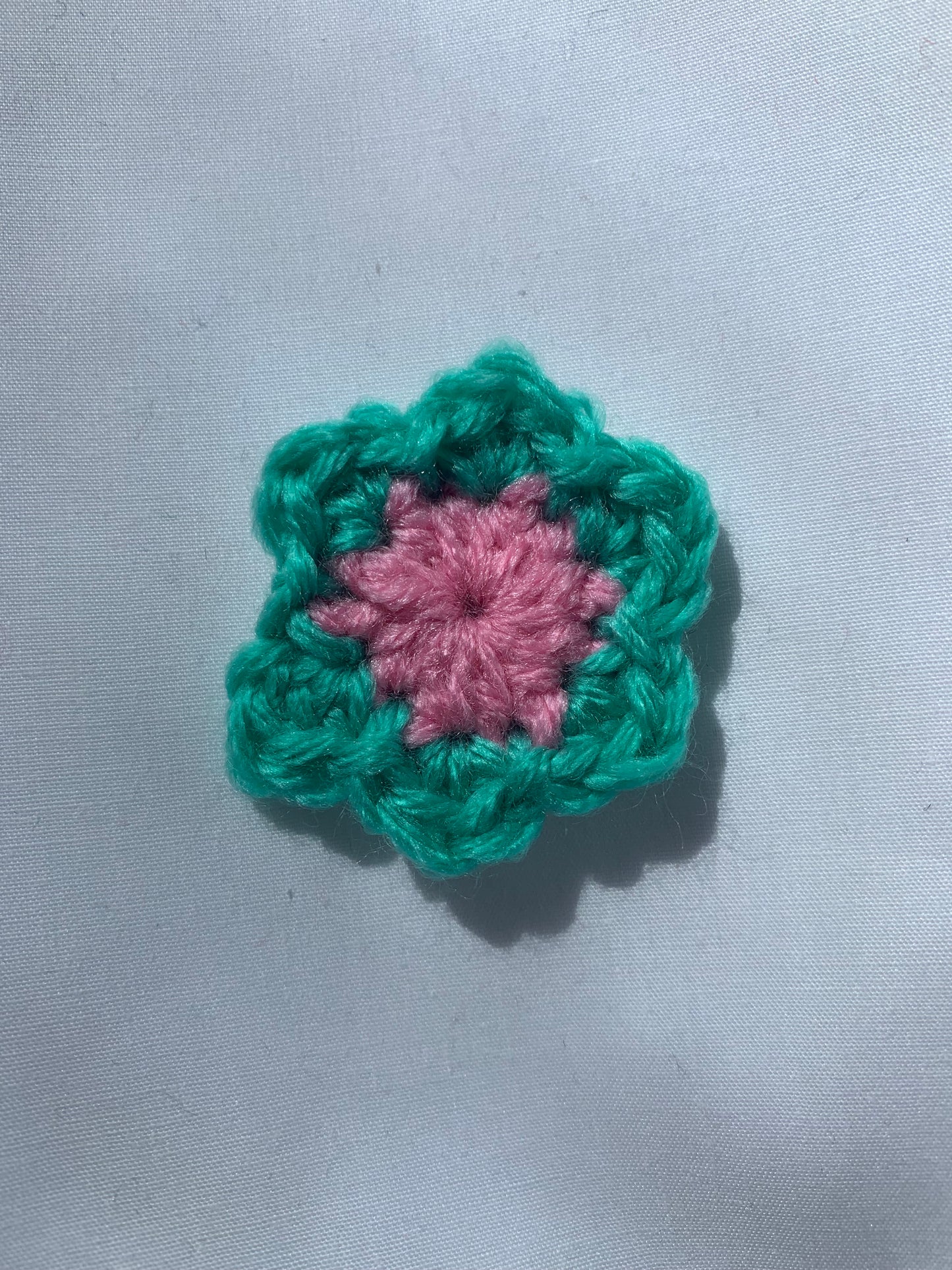 Crochet Flower Stickers