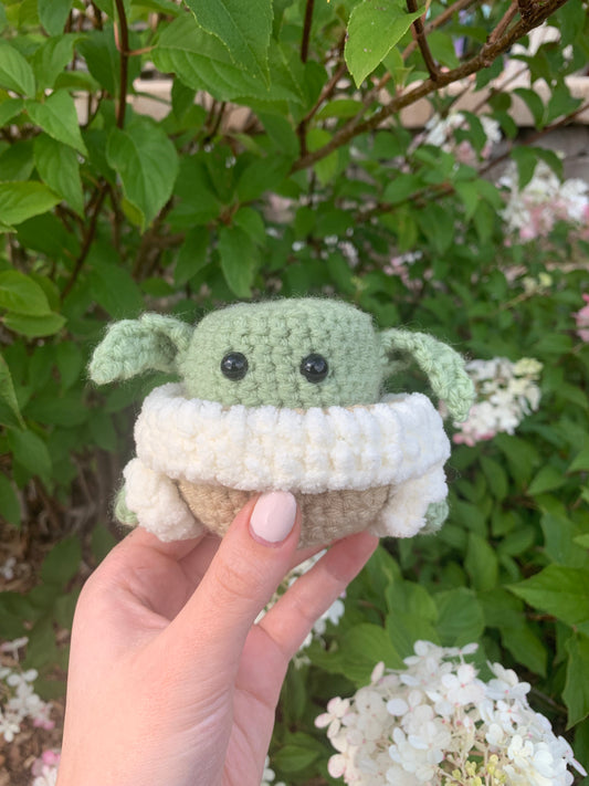 Tiny Baby Yoda Plush