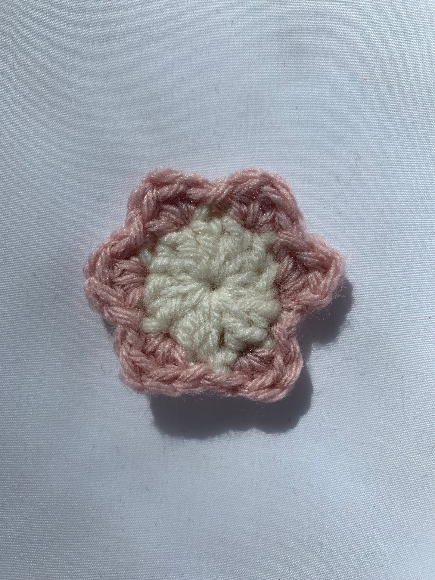 Crochet Flower Stickers